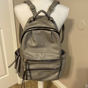 Madison West leather backpack